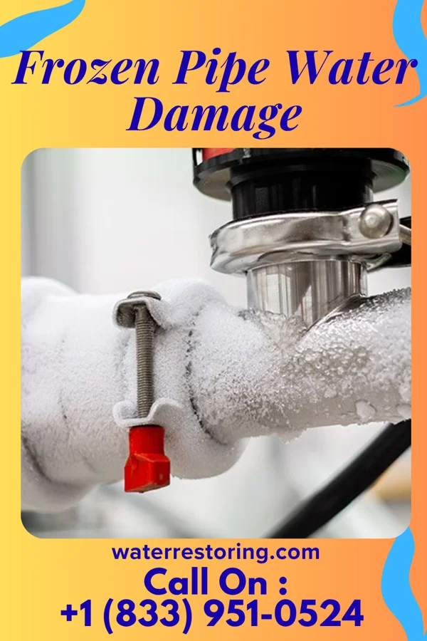Frozen Pipe Water Damage in Woodbourne, PA